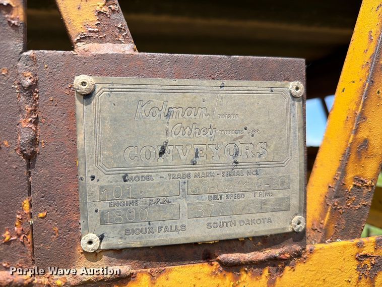 image for item FK4006 KolmanAthey 101 dozer trap conveyor