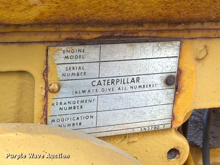 image for item FK4009 1981 Caterpillar 1209 generator