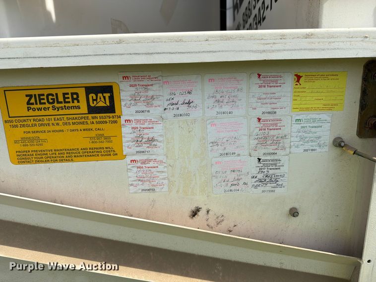 image for item FK4010 2009 Caterpillar XQ600-6 generator