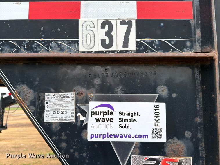 image for item FK4016 2013 PJTM Trailer equipment trailer