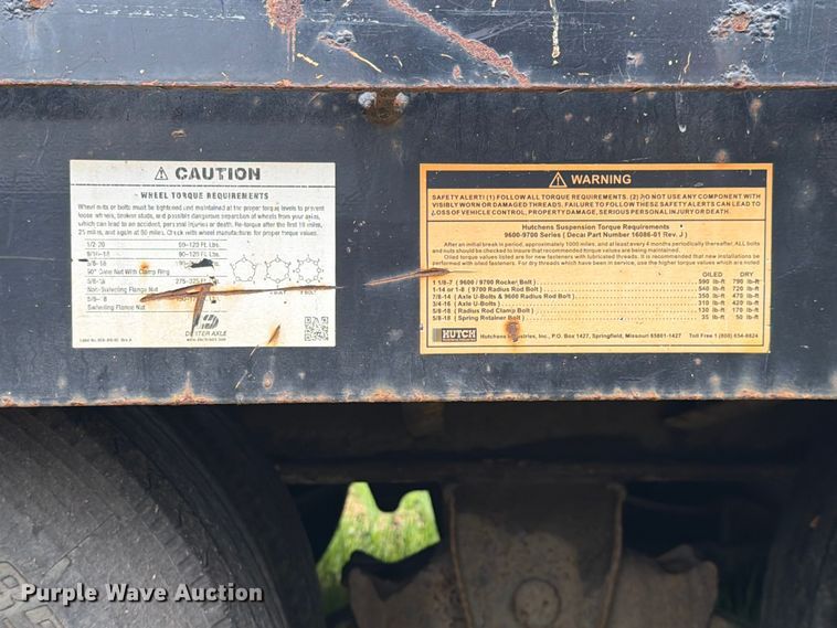 image for item FK4027 2015 Towmaster T-20 equipment trailer