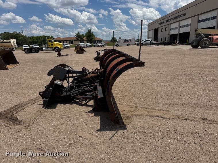 image for item NA9371 Wheel loader snow plow