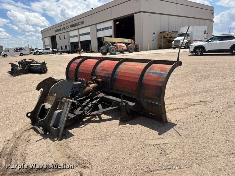 image for item NA9371 Wheel loader snow plow