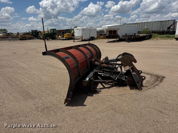 image for item NA9371 Wheel loader snow plow