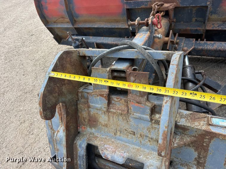 image for item NA9371 Wheel loader snow plow