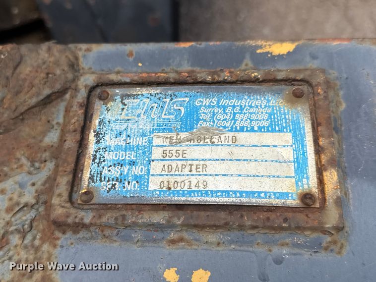 image for item NA9371 Wheel loader snow plow