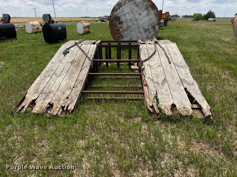 image for item NA9412 Shop built loading ramp