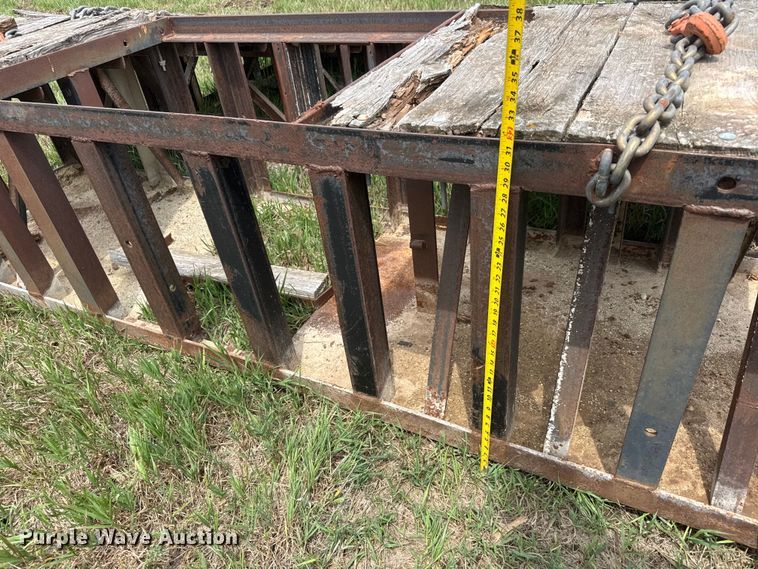 image for item NA9412 Shop built loading ramp