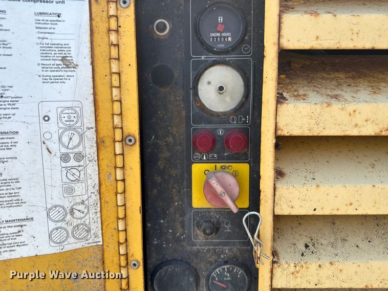 image for item ND9487 2001 Atlas Copco XAS 96 air compressor