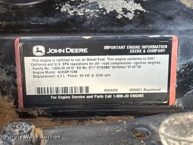 image for item ND9487 2001 Atlas Copco XAS 96 air compressor