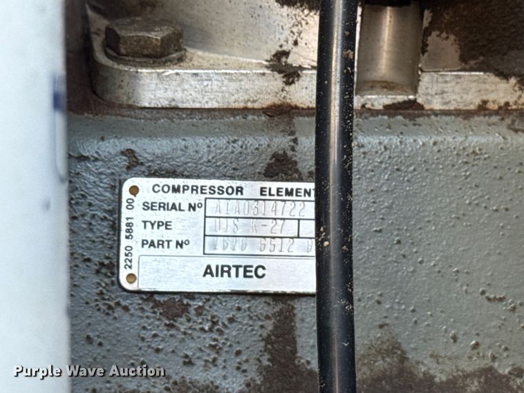 image for item ND9487 2001 Atlas Copco XAS 96 air compressor
