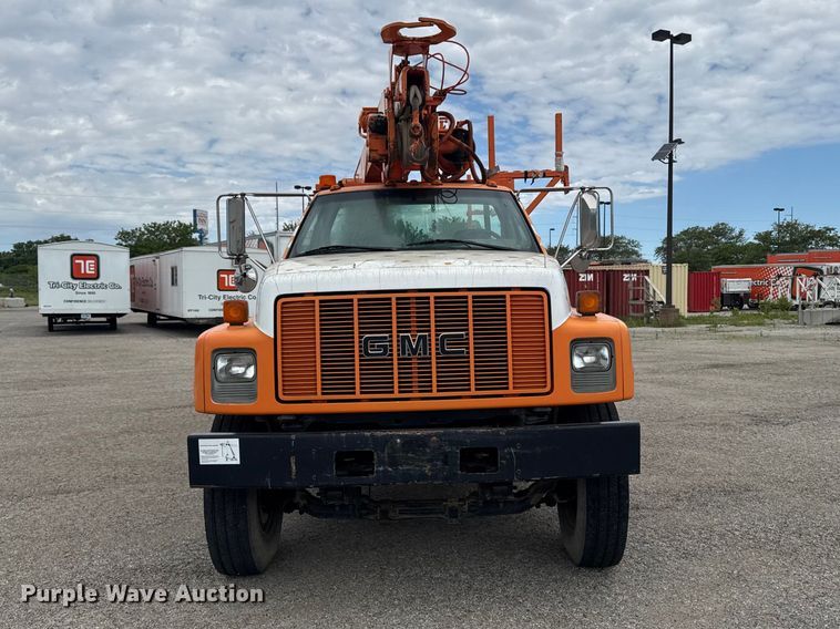 image for item OE9595 1995 GMC TopKick C6500 digger derrick truck