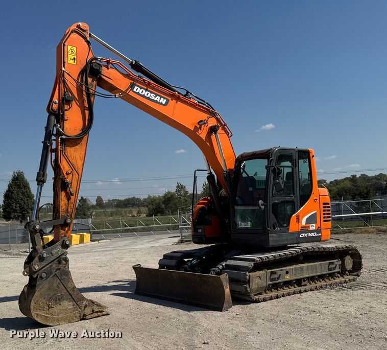 2021 Doosan DX140LCR-5 Excavator #