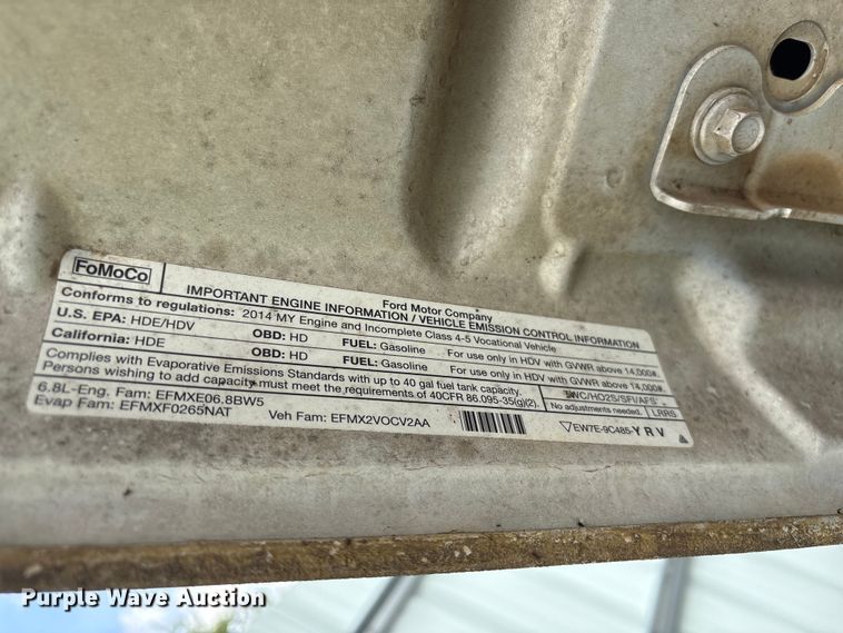 image for item YA3108 2014 Ford F450 Super Duty bucket truck
