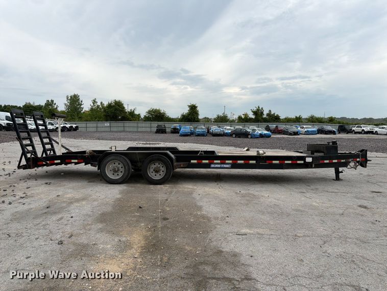 image for item YA3294 2016 Sure-Trac ST7225ITPL5 B-200 equipment trailer