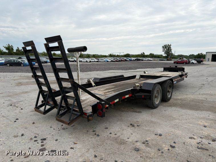 image for item YA3294 2016 Sure-Trac ST7225ITPL5 B-200 equipment trailer