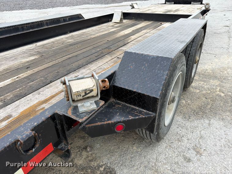 image for item YA3294 2016 Sure-Trac ST7225ITPL5 B-200 equipment trailer