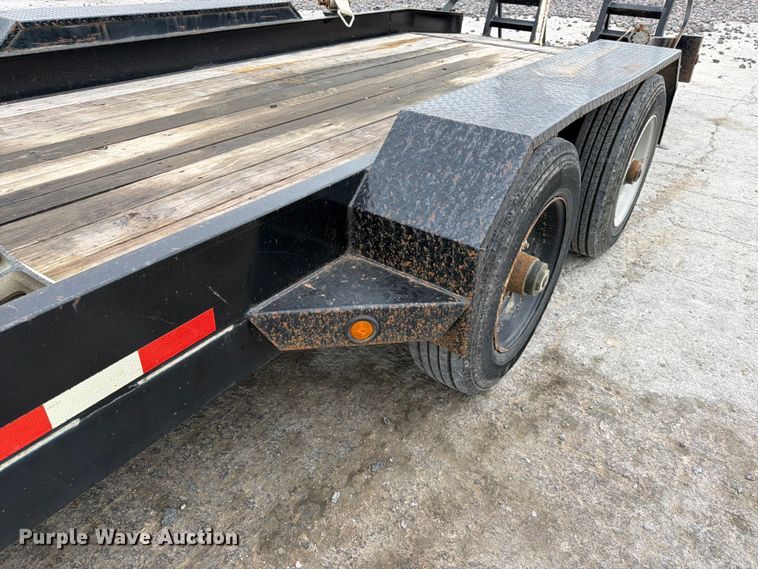 image for item YA3294 2016 Sure-Trac ST7225ITPL5 B-200 equipment trailer