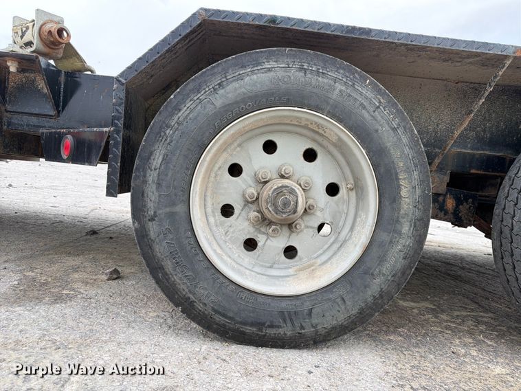 image for item YA3294 2016 Sure-Trac ST7225ITPL5 B-200 equipment trailer