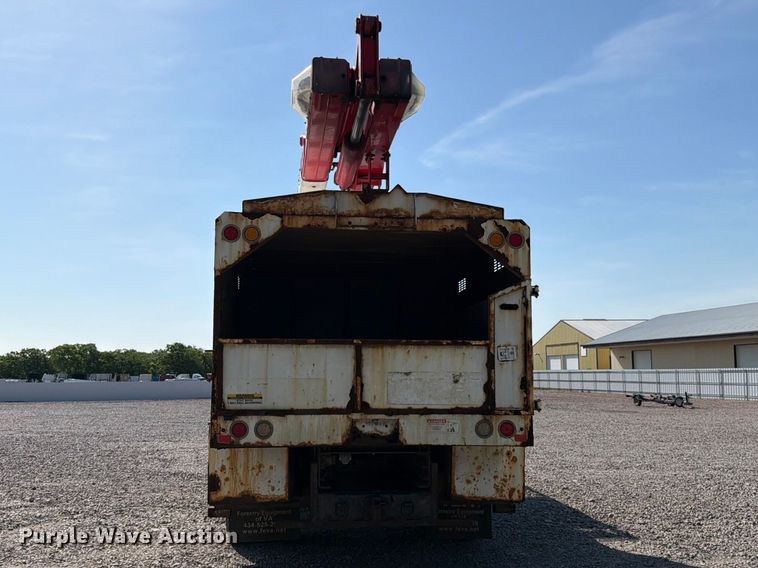 image for item YA3521 2015 Ford F750 Super Duty forestry bucket truck