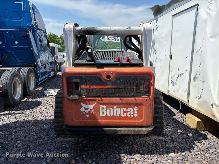 image for item YA3541 2016 Bobcat T750 tracked skid steer loader