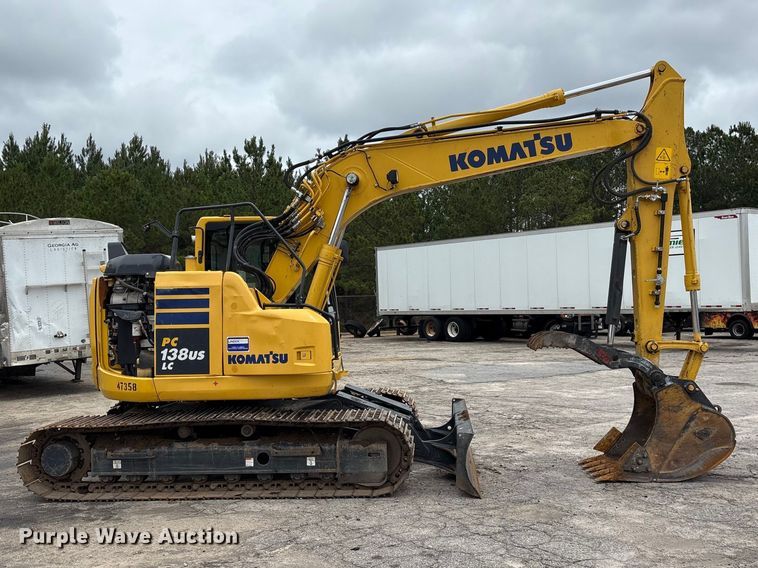 image for item YA3659 2020 Komatsu PC138USLC-11 excavator