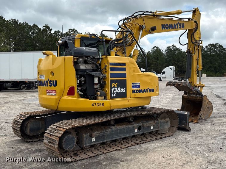 image for item YA3659 2020 Komatsu PC138USLC-11 excavator