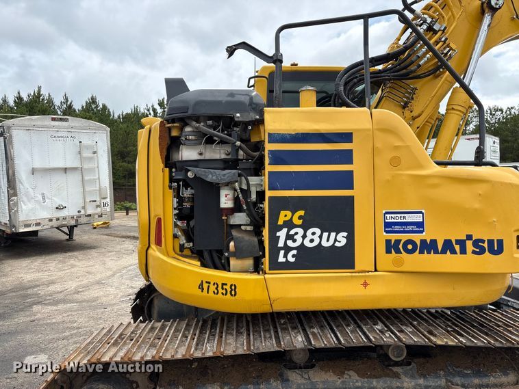 image for item YA3659 2020 Komatsu PC138USLC-11 excavator