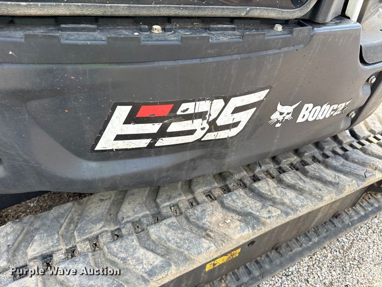 image for item YA3705 2020 Bobcat E35 mini excavator