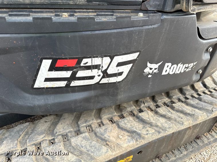 image for item YA3705 2020 Bobcat E35 mini excavator