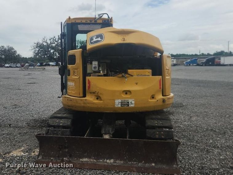 image for item YA3765 2021 John Deere 85G mini excavator