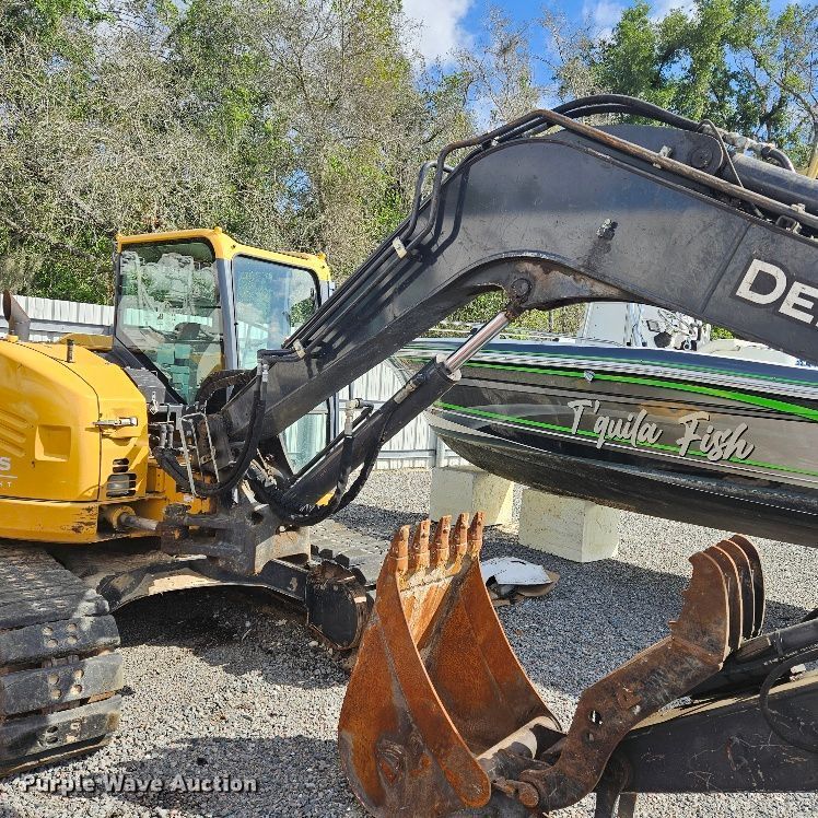 image for item YA3765 2021 John Deere 85G mini excavator