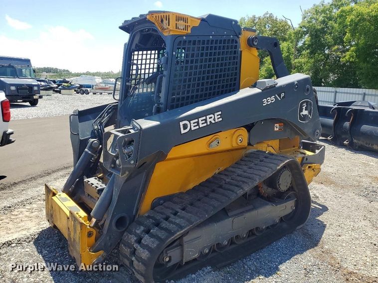 image for item YA3768 2025 John Deere 335 P-Tier tracked skid steer loader