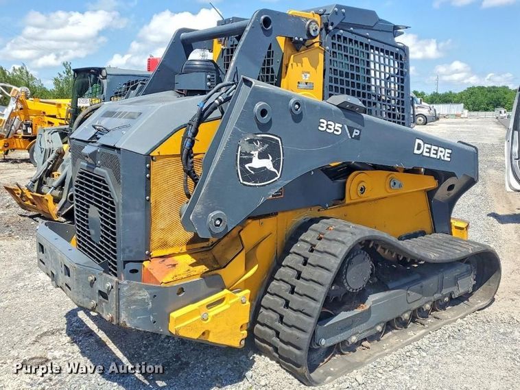 image for item YA3768 2025 John Deere 335 P-Tier tracked skid steer loader