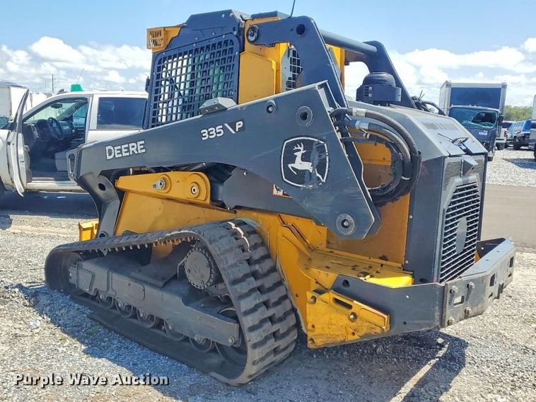image for item YA3768 2025 John Deere 335 P-Tier tracked skid steer loader