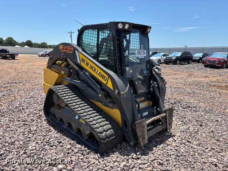 image for item YA3791 2022 New Holland C345  tracked skid steer loader