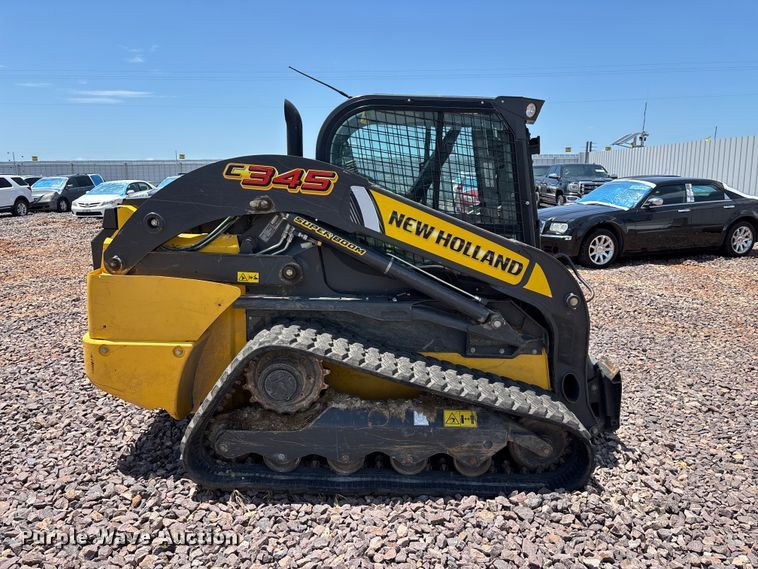 image for item YA3791 2022 New Holland C345  tracked skid steer loader