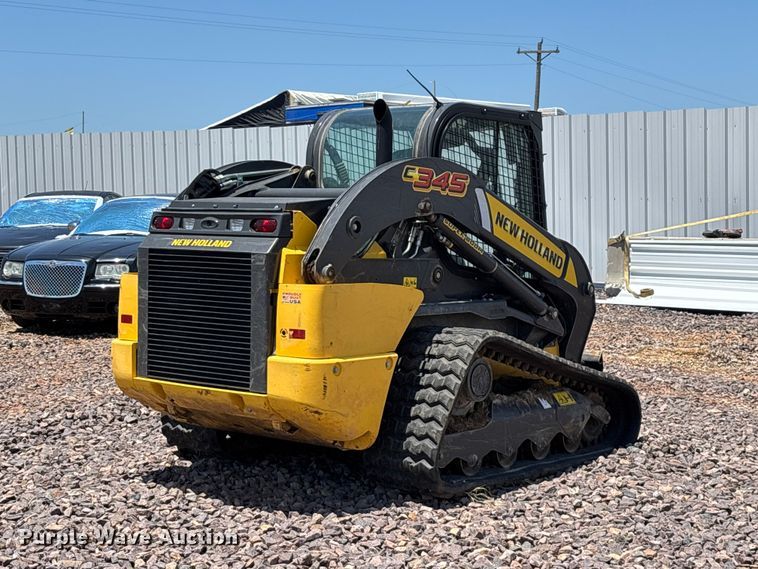 image for item YA3791 2022 New Holland C345  tracked skid steer loader