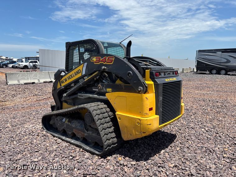 image for item YA3791 2022 New Holland C345  tracked skid steer loader