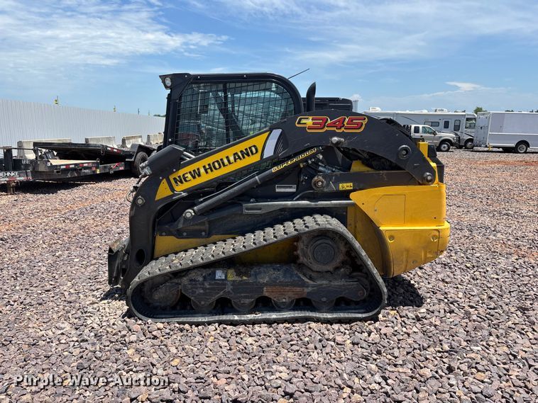image for item YA3791 2022 New Holland C345  tracked skid steer loader