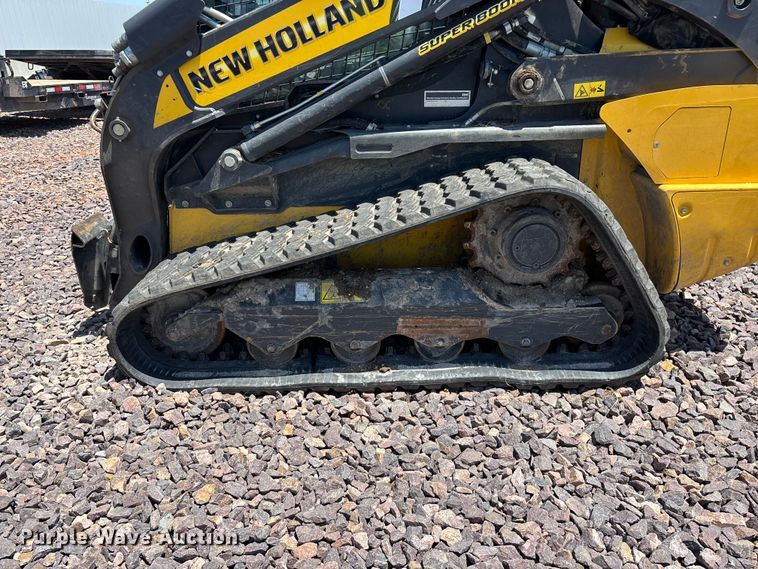 image for item YA3791 2022 New Holland C345  tracked skid steer loader