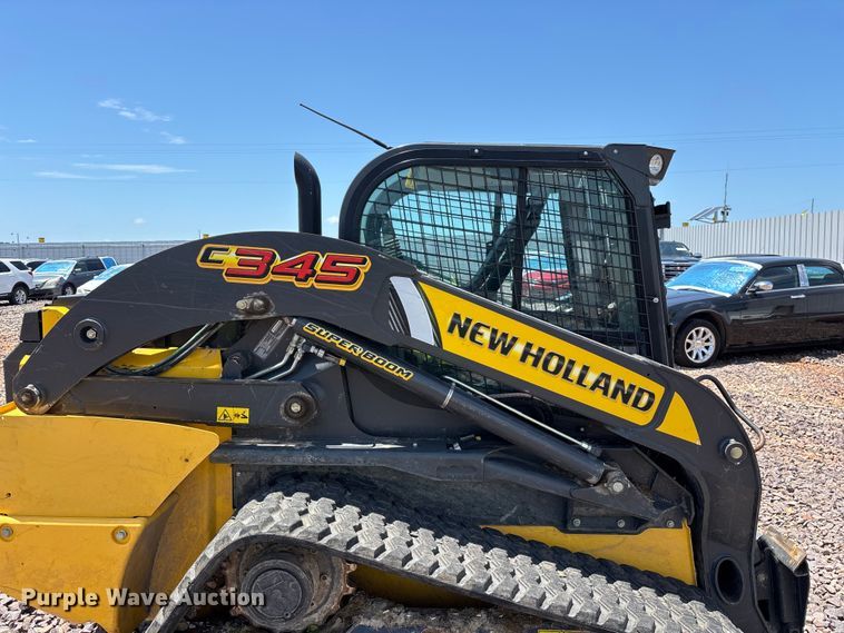 image for item YA3791 2022 New Holland C345  tracked skid steer loader