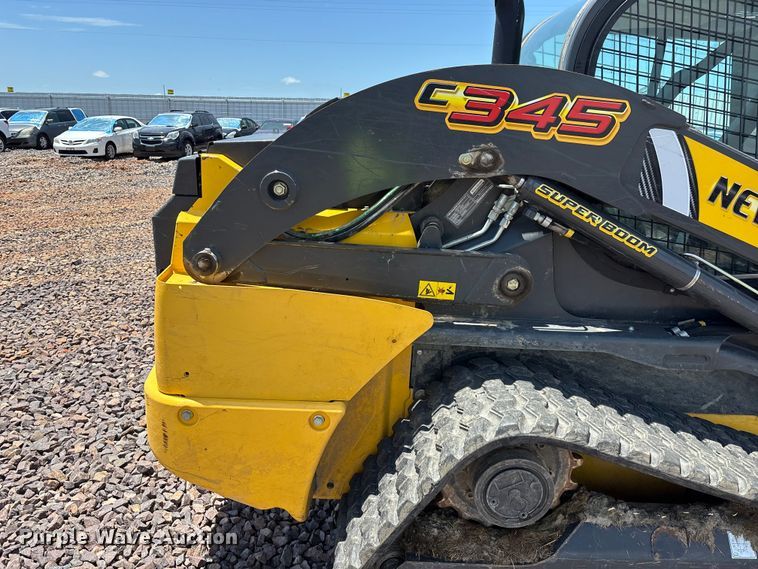 image for item YA3791 2022 New Holland C345  tracked skid steer loader