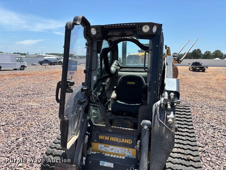 image for item YA3791 2022 New Holland C345  tracked skid steer loader