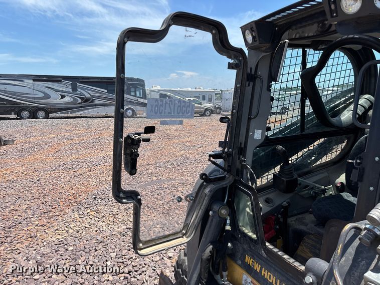 image for item YA3791 2022 New Holland C345  tracked skid steer loader
