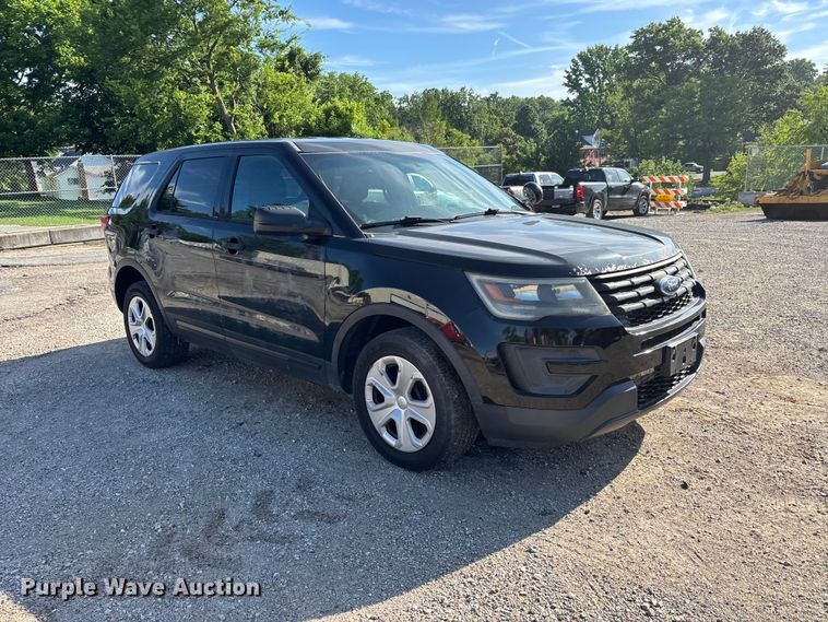 image for item DQ5476 2016 Ford Explorer Police Interceptor SUV
