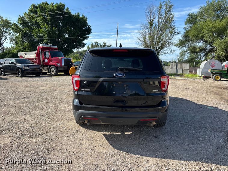 image for item DQ5476 2016 Ford Explorer Police Interceptor SUV