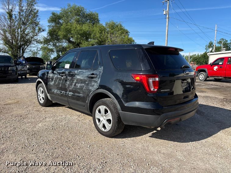 image for item DQ5476 2016 Ford Explorer Police Interceptor SUV