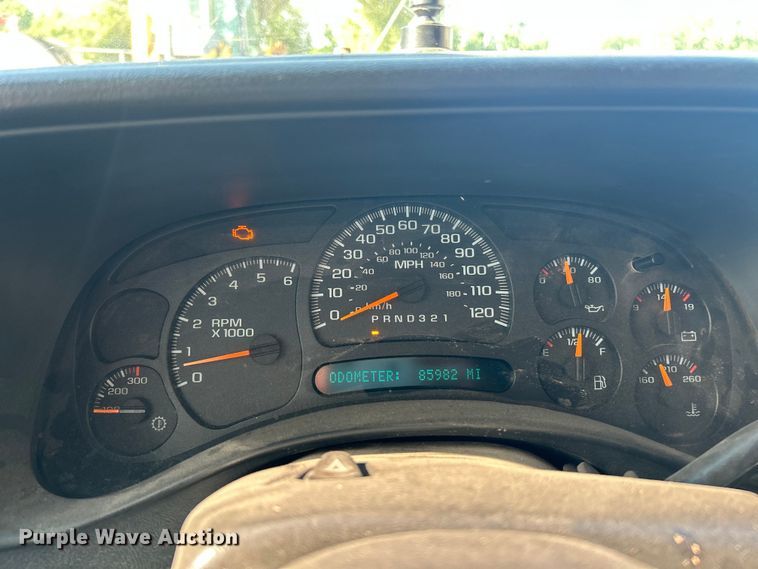image for item DQ5477 2006 Chevrolet Silverado 2500HD pickup truck
