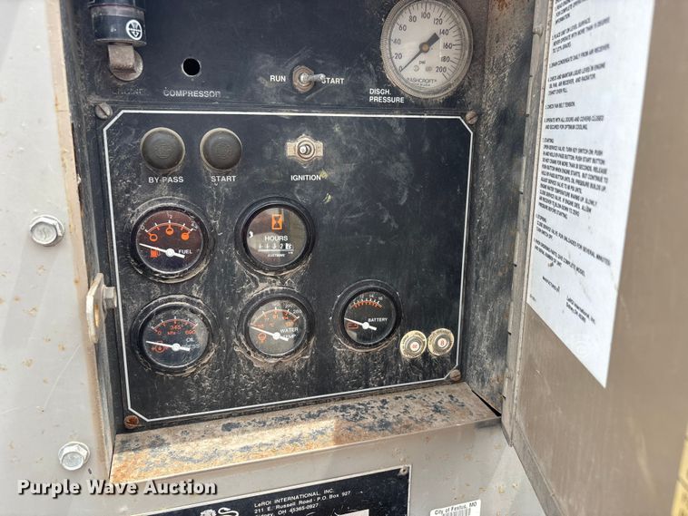 image for item DQ5480 LeROI 125 air compressor